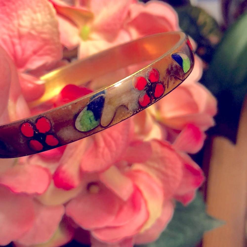 🤎Vintage Cloisonné Bracelet